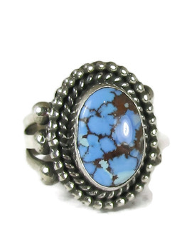 Golden Hills Turquoise Ring Size 7 (RG6604)