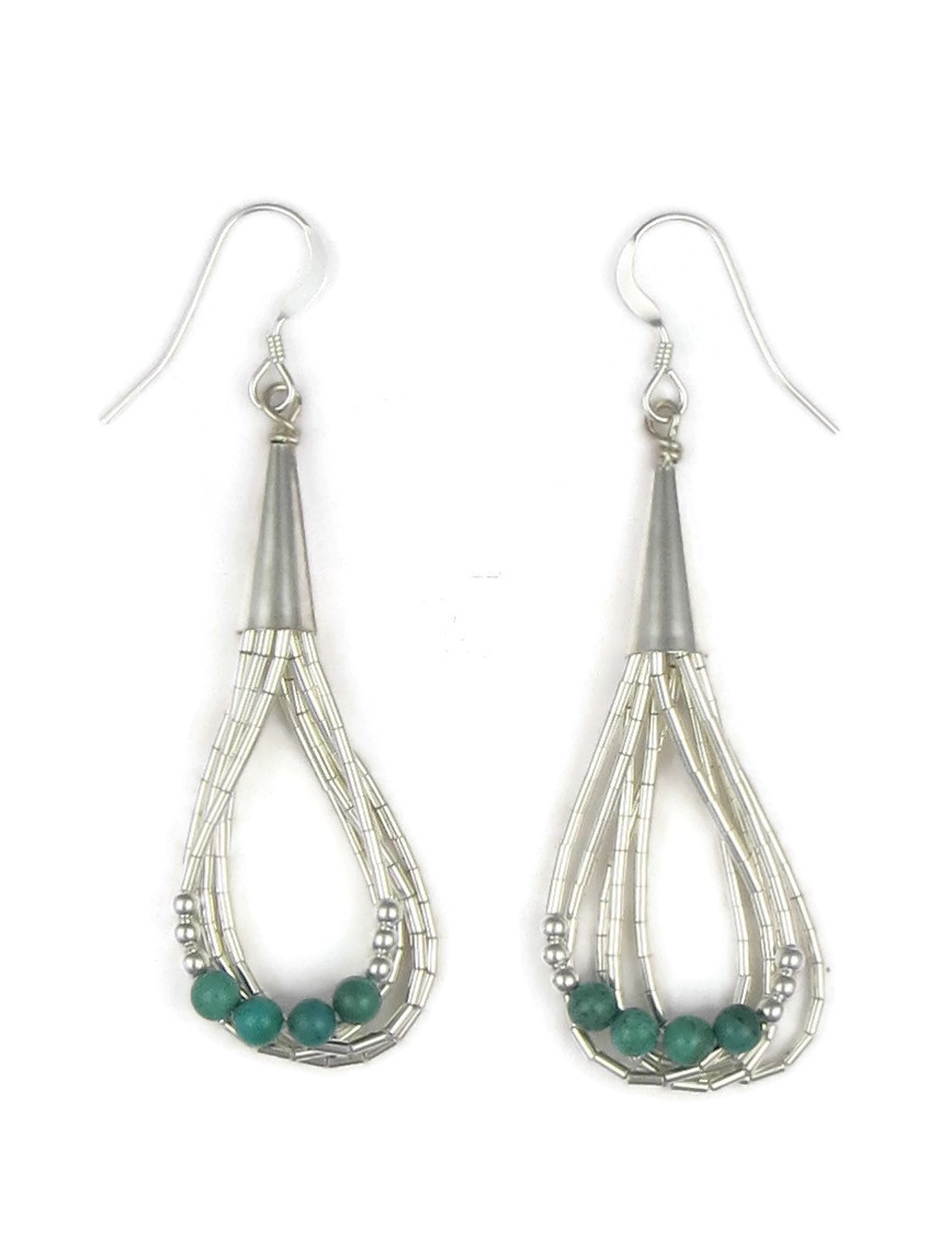 Turquoise Earrings Native American Turquoise Earrings