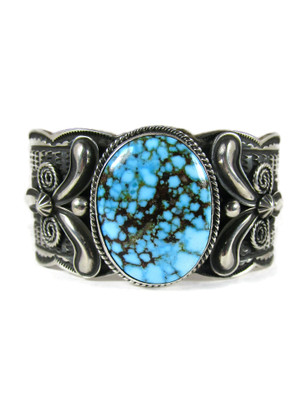 Kingman Turquoise Bracelet by Andy Cadman (BR8403)