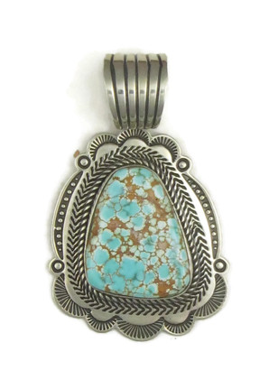 Natural Dragonfly Turquoise Pendant by Albert Jake (PD3872