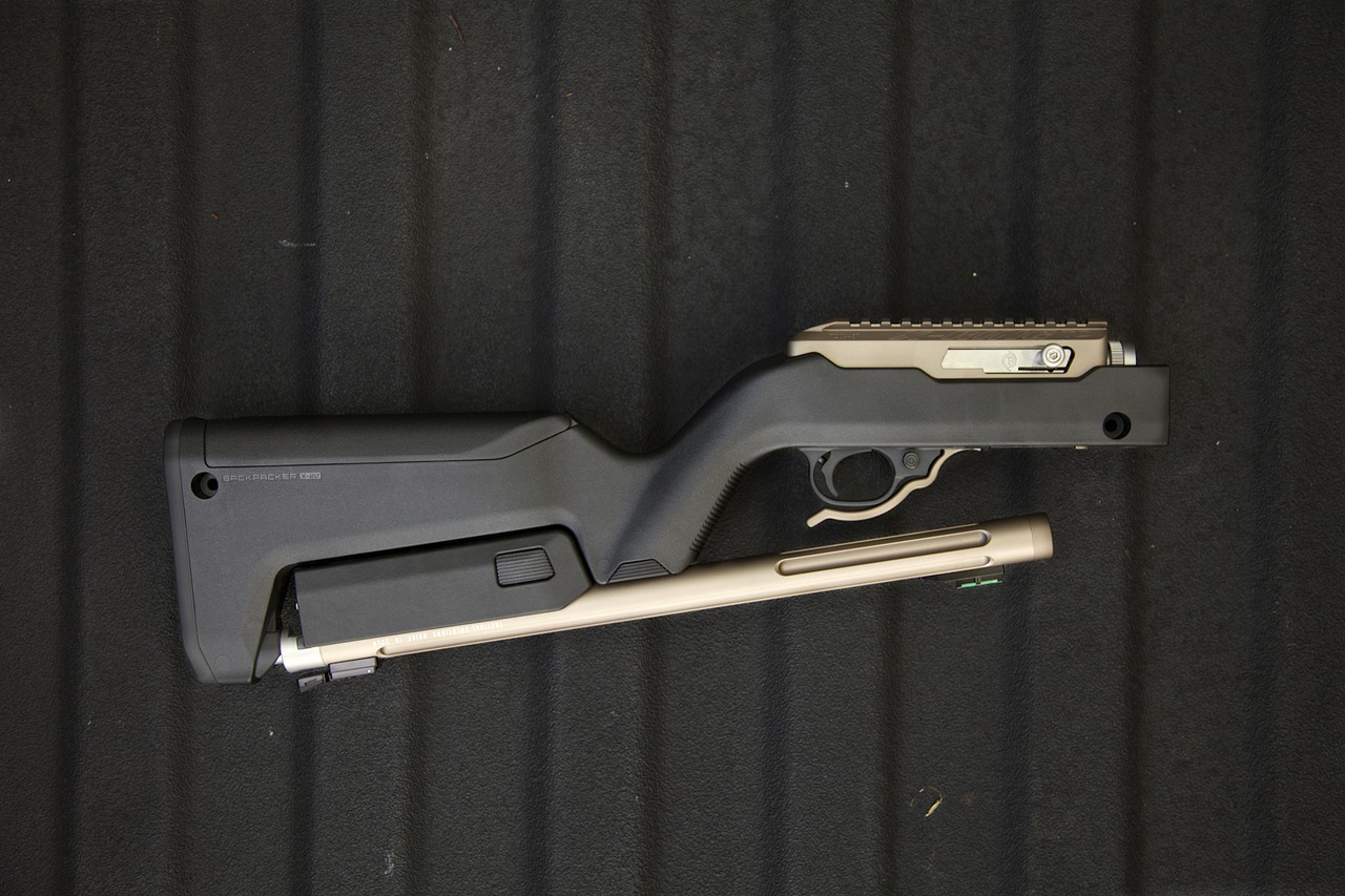 X-Ring™ Takedown .22LR Rifle with Black Magpul Backpacker Stock