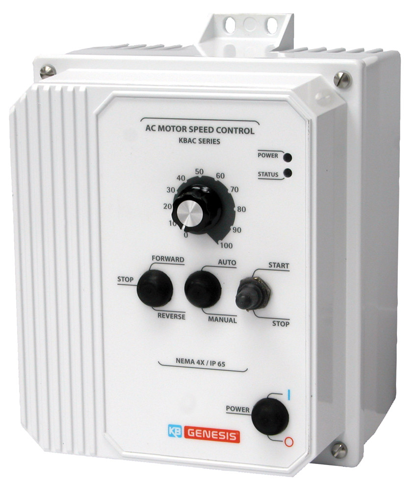 KBAC-29-1P White (10002) AC Drives, Nema 4x Inverter 3 HP, 230 Vac