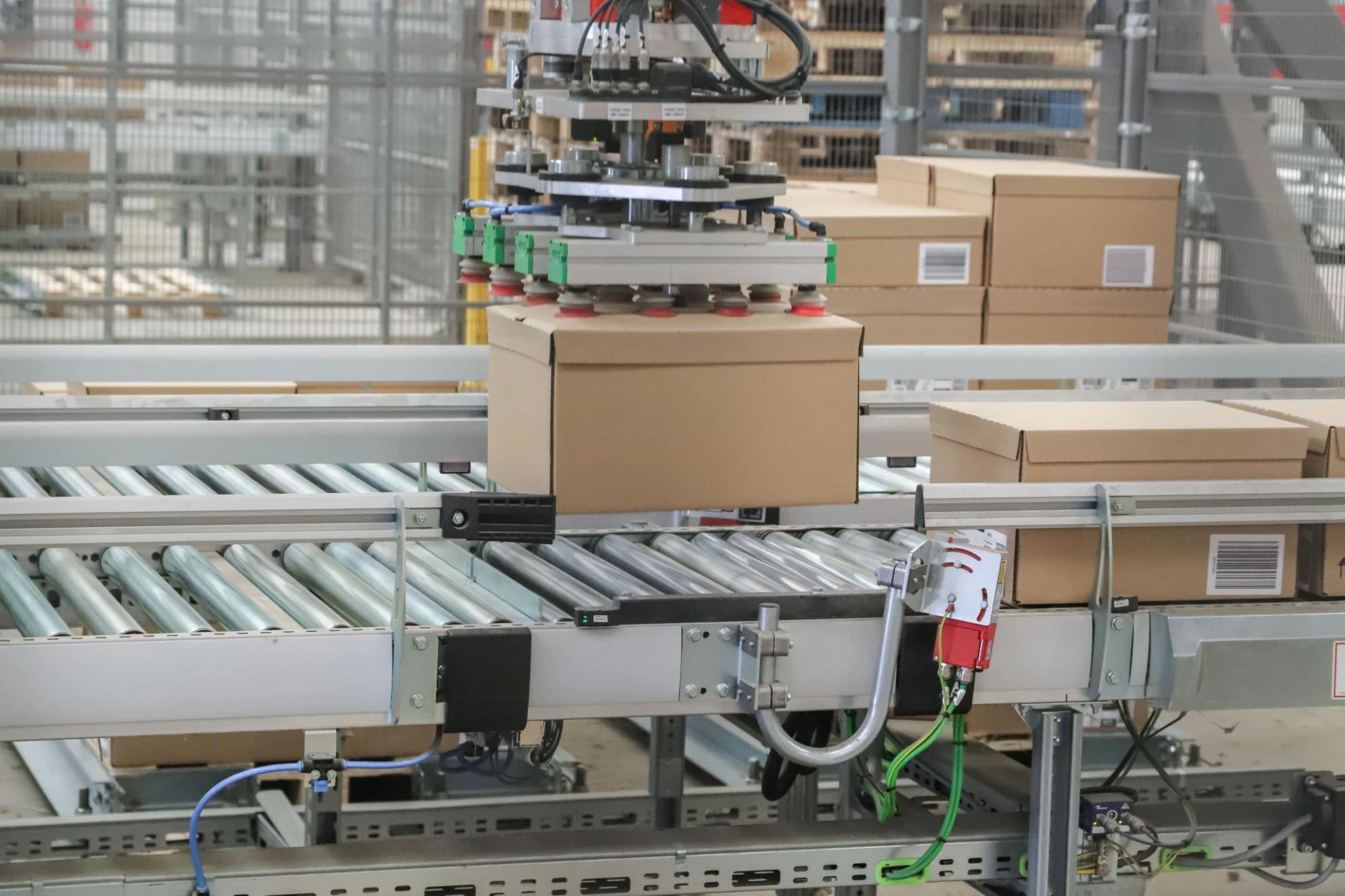 Packaging line motor control