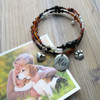 Personalized Dog Bracelet - you send a photo - I create a piece inspired by your dog's colors.