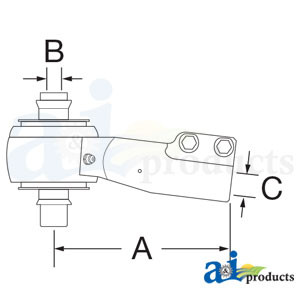 Tie Rod; Outer, Independent Link Suspension ARE216822 Tired Iron