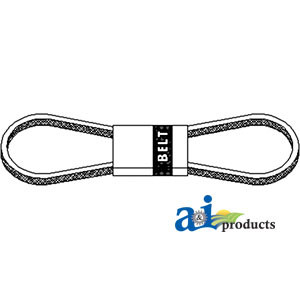 BELT, BLADE DRIVE A7000073993 Tired Iron Tractor Parts