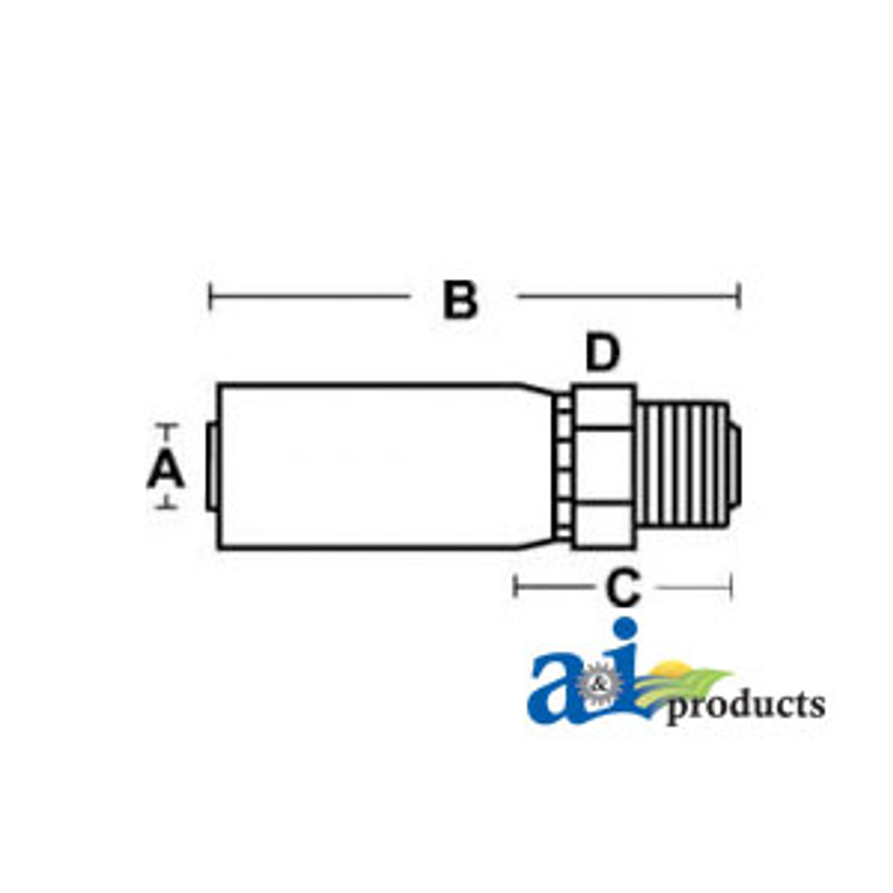 A Mf 08 08 W Hw Mf Male Seal Lok Rigid Straight A Mf 08 08 W