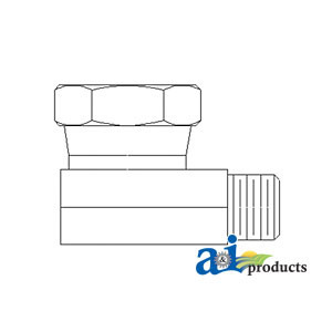 A43B2090 Female NPT Swivel X Male NPT Adapter A43B20