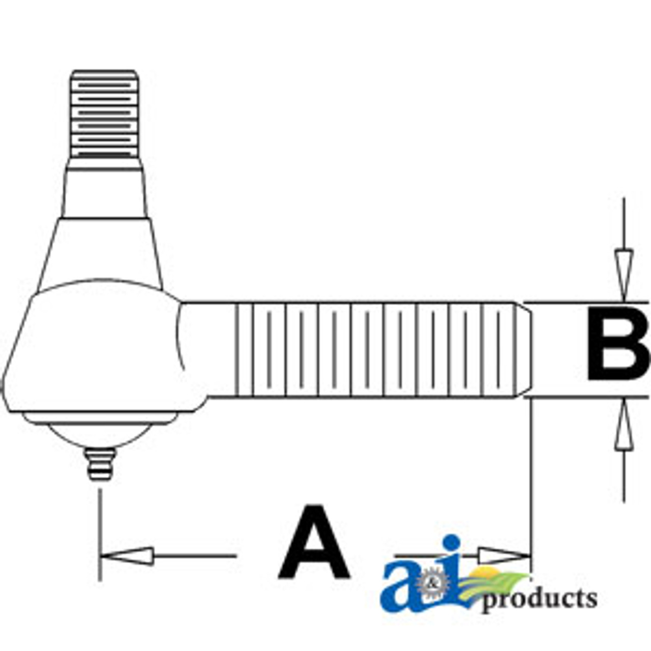 Drag Link End, Front A-NAA3270A