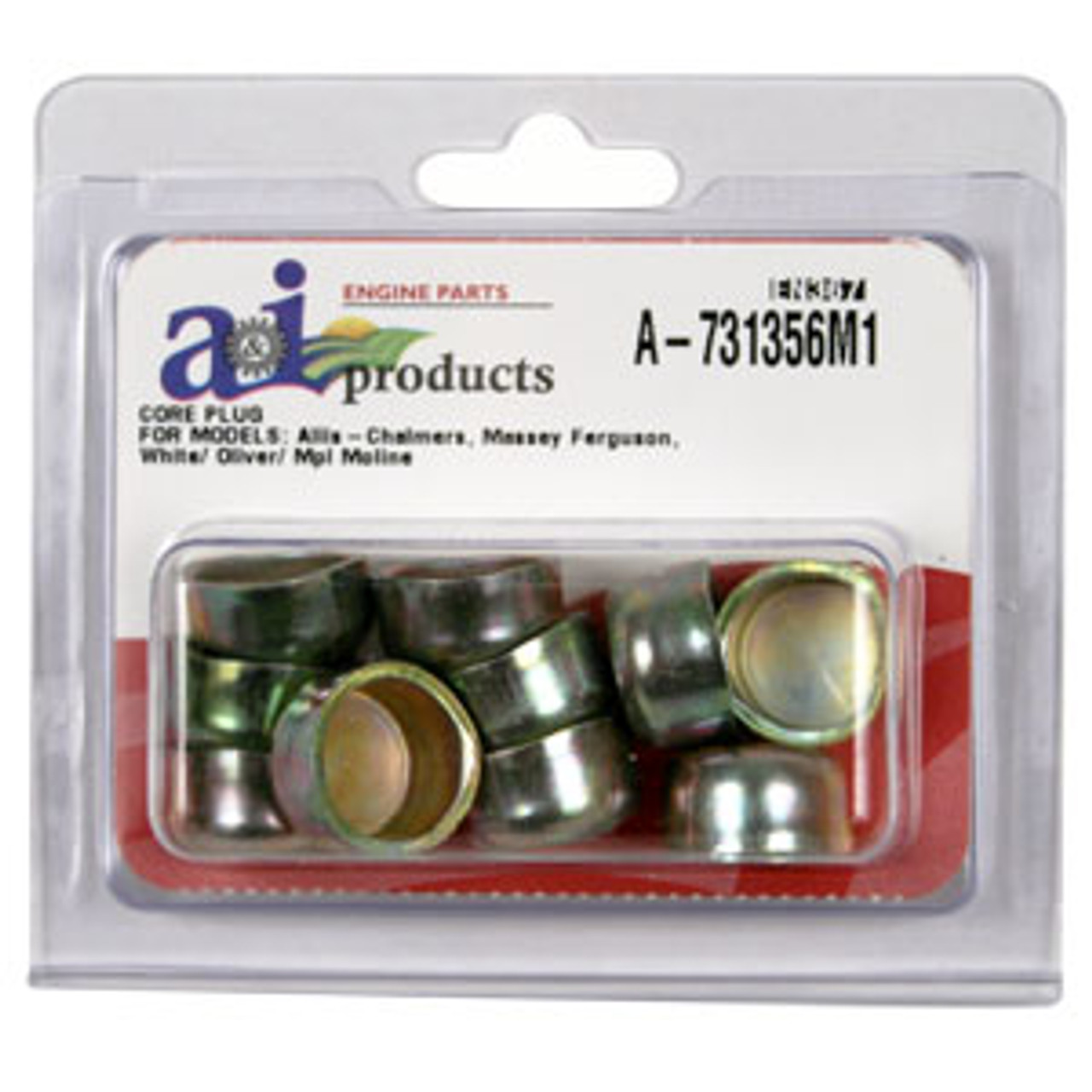 A-731356M1-Freeze Plug, Cylinder Block, 10 pack A-731356M1