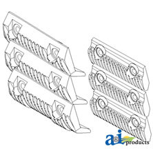 A-82797034-Kit; Rasp Bar, (LH Rotor) A-82797034