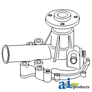 Water Pump A-SBA145017661