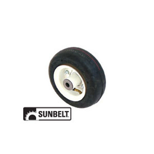 WHEEL-SMOOTH, 8X3X4, 4 PLY, WHITE A-B1CO7982