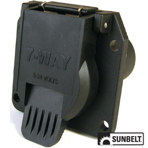 Wiring Socket, 7-way, Ford/GM/Nissan A-B1CM55415