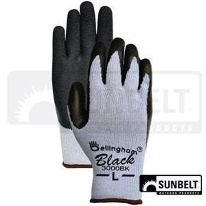 XL, Bellingham Black Premium Latex Palm Dip A-B1C3000BKXL