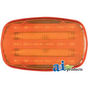Light, Amber, Safety Flasher, 6" X 4", Magnetic Base, Battery Operated A-WL18A