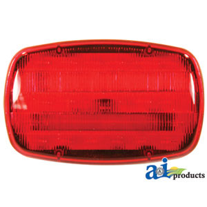 Light, Red, Safety Flasher, 6" X 4", Magnetic Base, Battery Operated A-WL18R