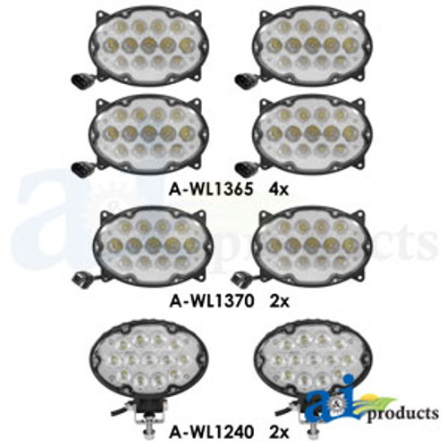 Light Kit, LED, 8 Lights A-WL789KT