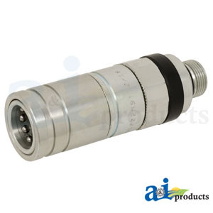 A3905722M91Coupling; Hydraulic Quick Release, Rigid Mount, 1/2