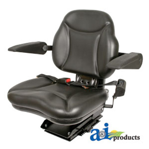"Big Boy" Seat; w/ Armrests, BLK A-BBS108BL
