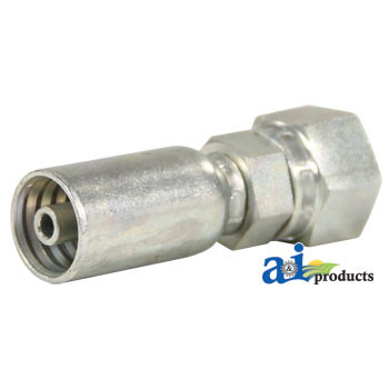 (HC-F-BSPX) Female BSP Parallel Pipe - Swivel - Straight A-F-BSPX-04-06