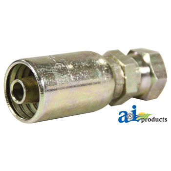 (HC-F-BSPX) Female BSP Parallel Pipe - Swivel - Straight A-F-BSPX-06-04