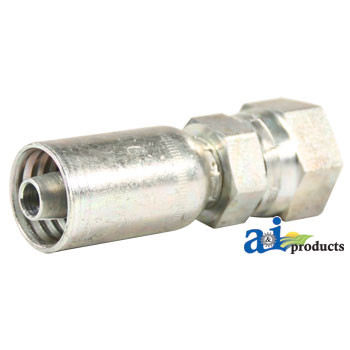 (HC-F-BSPX) Female BSP Parallel Pipe - Swivel - Straight A-F-BSPX-06-08