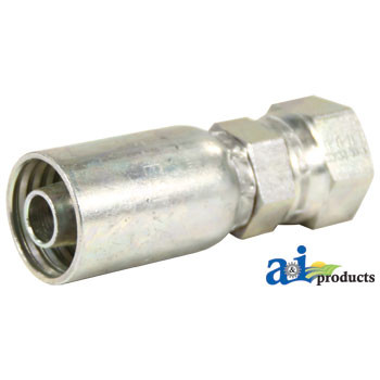 (HC-F-BSPX) Female BSP Parallel Pipe - Swivel - Straight A-F-BSPX-08-08