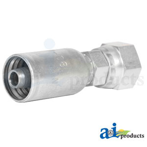 (HC-FJX) Female JIC 37 - Swivel - Straight A-FJX-06-08