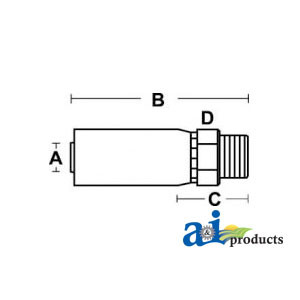 (HC-MB) Male Boss O-Ring - Rigid A-MB-10-10
