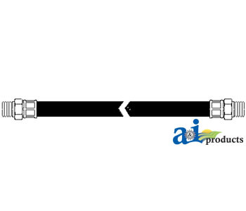 3/8" Hyd Hose w/ 3/8" NPT Ends, no Swivel (96") A-45A3962