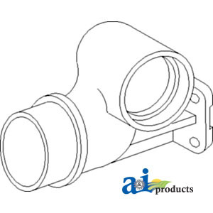 Adapter, Exhaust Outlet A-740695M1