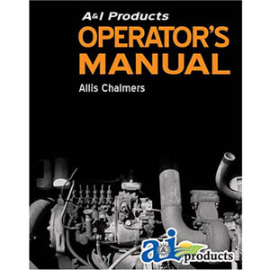 Allis Chalmers Operator Manual A-AC-O-DSERATT