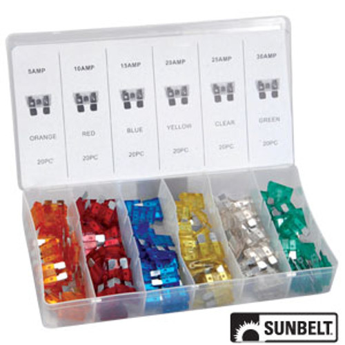 ATC Fuse Assortment, 120 pieces A-B1AC94