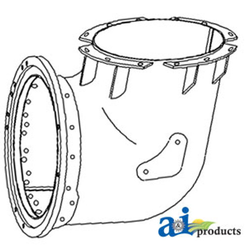 Auger Elbow A-248308A2