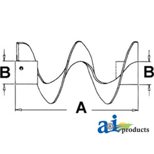 Auger, Grain Delivery (For Corn & Grain) A-162103C91