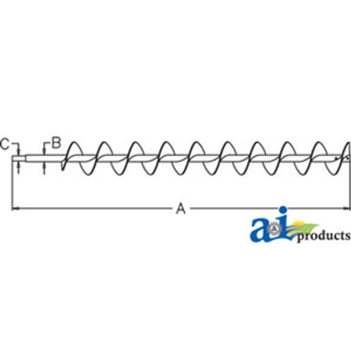 Auger, Loading, Tank A-AH127729