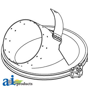 Auger, Unloading, Collar Assembly A-71333439