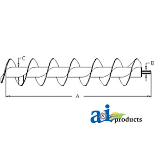 Auger, Unloading, Horizontal A-AH226067