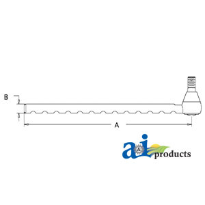 Ball Joint, 13 notches A-AL39024