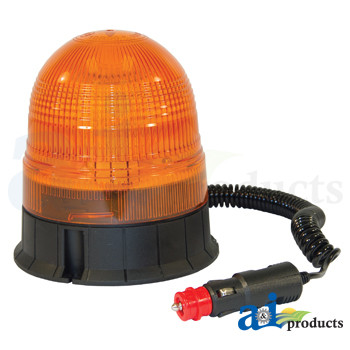 Beacon, 40 LED, AMBER, Magnetic Base, Power Cord A-BLA9814