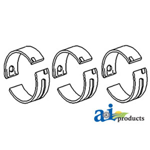 Bearing Set, Main (.020", set of 3) A-72080080