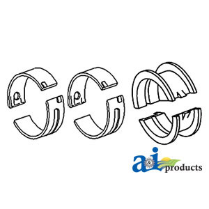 Bearing Set, Main (.020", set of 3) A-MB60-20
