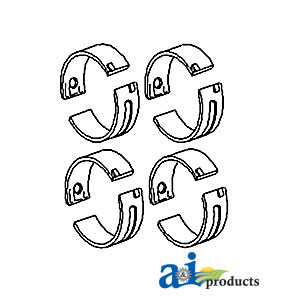 Bearing Set, Main (Std, set of 4) A-MB179
