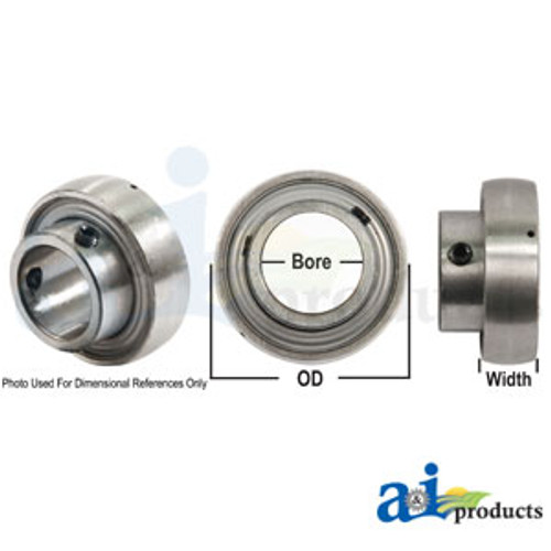 Bearing, Ball; Spherical, Adapter Type, Re-Lubricatable A-SNPS008RR-I