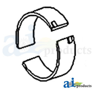Bearing, Connecting Rod (.020") A-830510M91