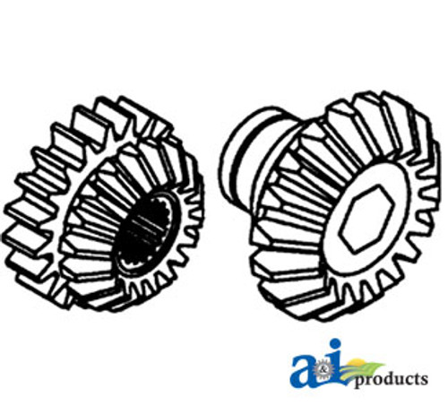 Bevel gears, consisting of: A-263169M92