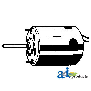 Blower Motor - Pressurizer (12V, 5/16" X 1 1/2" shaft, CCW rotation, 2sp) A-1031020M91