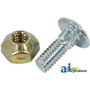 Bolt & Locknut 60 Pc. Assortment, 7/32" Dia. A-904-508