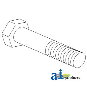 Bolt w/ Shoulder, Axle Lock A-523387M1